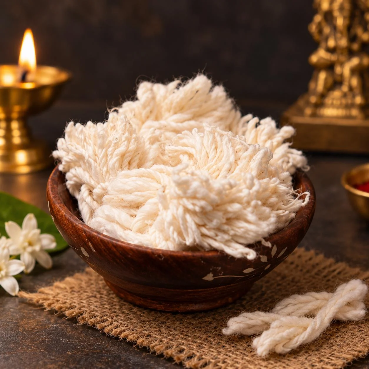 పత్తి వత్తులు (HAND MADE COTTON WICKS)